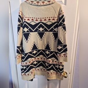 Olivers Knit Cardigan - Cream and Navy
